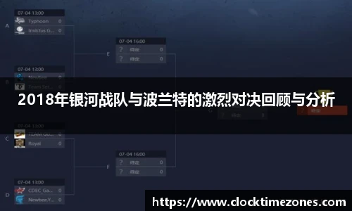 2018年银河战队与波兰特的激烈对决回顾与分析
